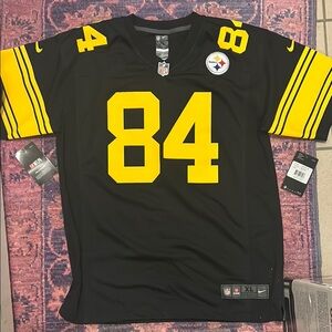 Nike Black and Yellow Sports Jersey